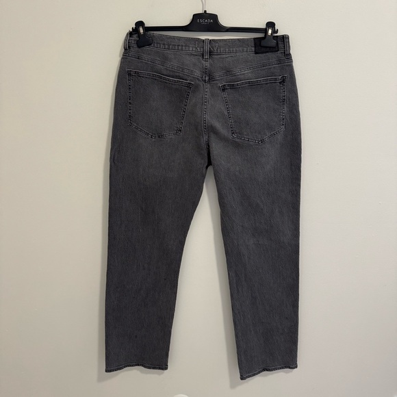 Madewell The 90's Straight Gray Jeans - Picture 3 of 8
